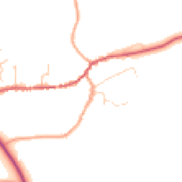 Daytime road noise heatmap for CO6 4JE