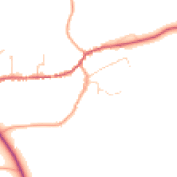 Daytime road noise heatmap for CO6 4JF