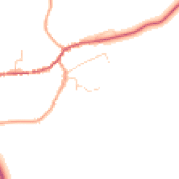 Daytime road noise heatmap for CO6 4JJ