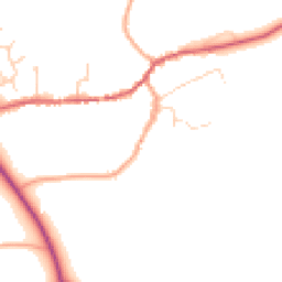 Daytime road noise heatmap for CO6 4JL