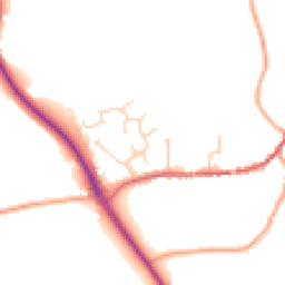 Daytime road noise heatmap for CO6 4LN