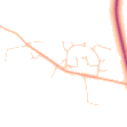 Daytime road noise heatmap for CO6 4NW