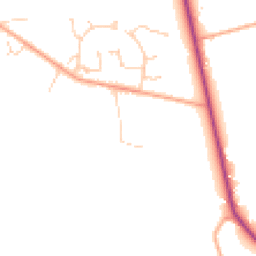 Daytime road noise heatmap for CO6 4PA