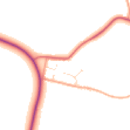 Daytime road noise heatmap for CO6 4PR