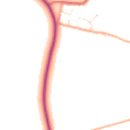 Daytime road noise heatmap for CO6 4PT