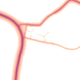 Daytime road noise heatmap for CO6 4PW