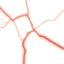 Daytime road noise heatmap for CO6 4QP