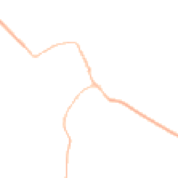 Night-time road noise heatmap for CO6 4QP