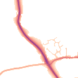 Daytime road noise heatmap for CO6 4QQ