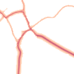 Daytime road noise heatmap for CO6 4SE