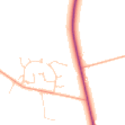 Daytime road noise heatmap for CO6 4US