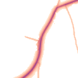Daytime road noise heatmap for CO6 5DB