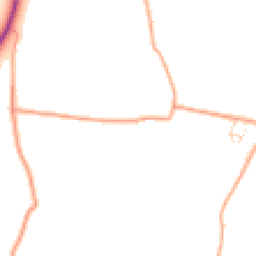 Daytime road noise heatmap for CO6 5DL