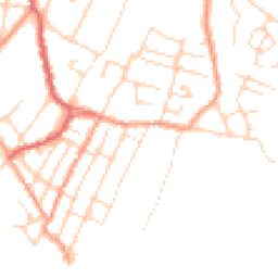 Daytime road noise heatmap for CO7 0AJ