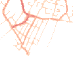 Daytime road noise heatmap for CO7 0AN