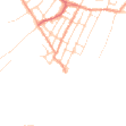 Daytime road noise heatmap for CO7 0AZ