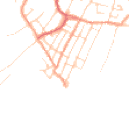 Daytime road noise heatmap for CO7 0BD