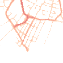 Daytime road noise heatmap for CO7 0BE
