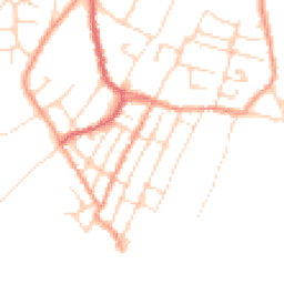 Daytime road noise heatmap for CO7 0DA