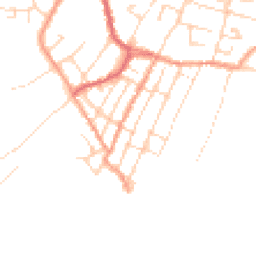 Daytime road noise heatmap for CO7 0DG