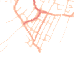 Daytime road noise heatmap for CO7 0DJ