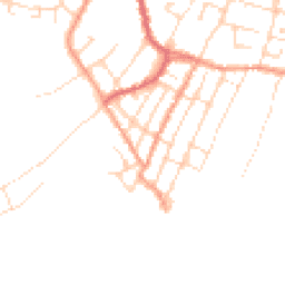 Daytime road noise heatmap for CO7 0DN