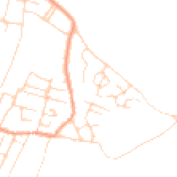 Daytime road noise heatmap for CO7 0FL
