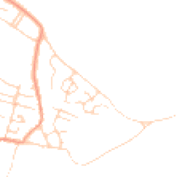 Daytime road noise heatmap for CO7 0FS
