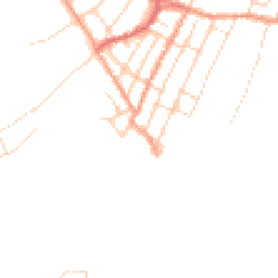 Daytime road noise heatmap for CO7 0GH