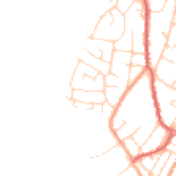 Daytime road noise heatmap for CO7 0JZ