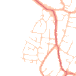 Daytime road noise heatmap for CO7 0LN