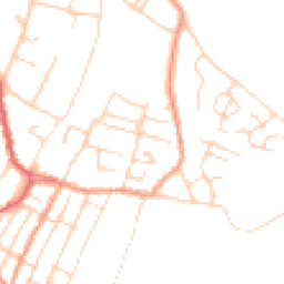 Daytime road noise heatmap for CO7 0NQ