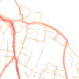 Daytime road noise heatmap for CO7 0QA