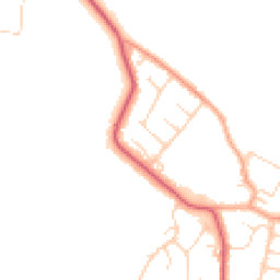 Daytime road noise heatmap for CO7 0RR