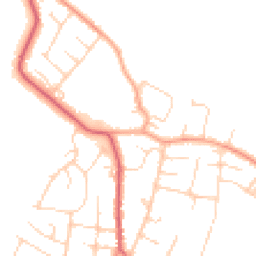 Daytime road noise heatmap for CO7 0SG