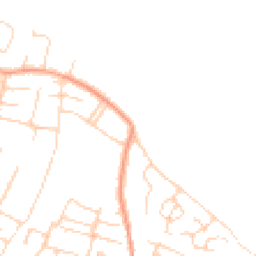 Daytime road noise heatmap for CO7 0SS