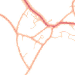 Daytime road noise heatmap for CO7 6FD
