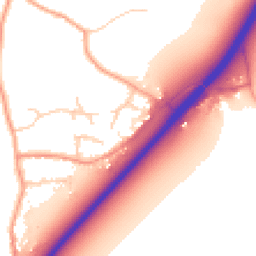 Daytime road noise heatmap for CO7 6FG