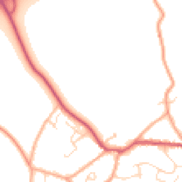 Daytime road noise heatmap for CO7 6FN