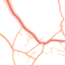 Daytime road noise heatmap for CO7 6FR