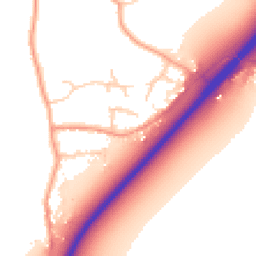 Daytime road noise heatmap for CO7 6JH