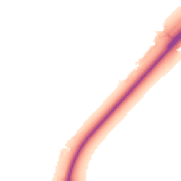 Night-time road noise heatmap for CO7 6JQ