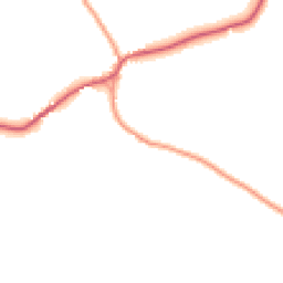 Daytime road noise heatmap for CO7 6JY