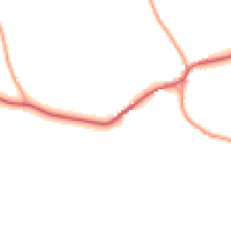 Daytime road noise heatmap for CO7 6LA