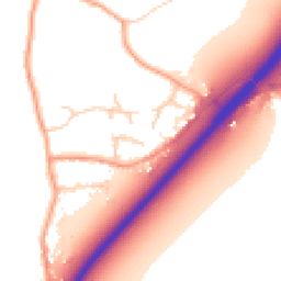 Daytime road noise heatmap for CO7 6LJ