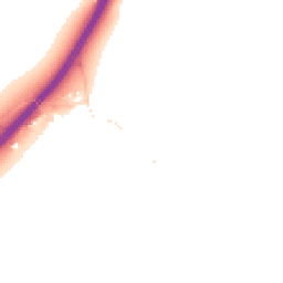 Night-time road noise heatmap for CO7 6LT