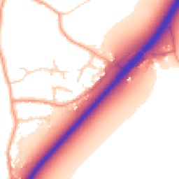 Daytime road noise heatmap for CO7 6LW