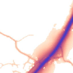 Daytime road noise heatmap for CO7 6NA