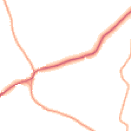 Daytime road noise heatmap for CO7 6ND