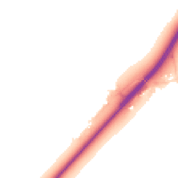 Night-time road noise heatmap for CO7 6NX